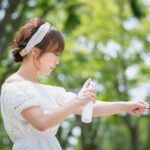 日焼け止め　塗り直し
