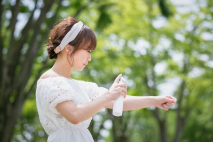 日焼け止め　塗り直し